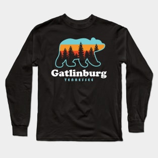 Gatlinburg Tennessee Smoky Mountains Bear Long Sleeve T-Shirt